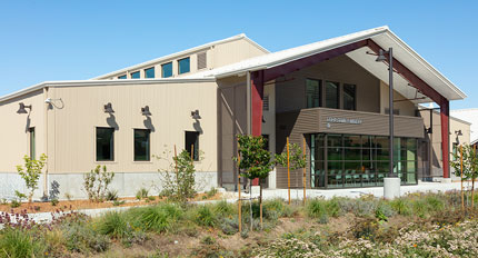 Justin & J Lohr Center for Wine & Viticulture - Cal Poly, San Luis obispo, California General Contractor - TLCD Architecture - Pre-engineered Metal Building Construction - Winery & Grange Hall Education Building - JW Design & Construction